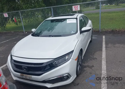 2019 Honda Civic Ex z USA, uszkodzony, nr VIN JHMFC1F3XKX006602